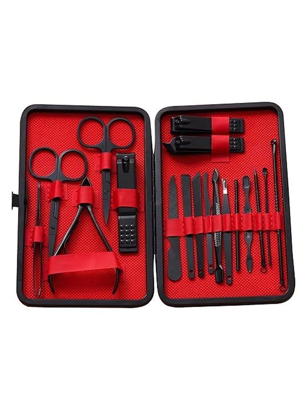 Virtuous Virtuous 18-Pcs Stainless Steel Grooming Set