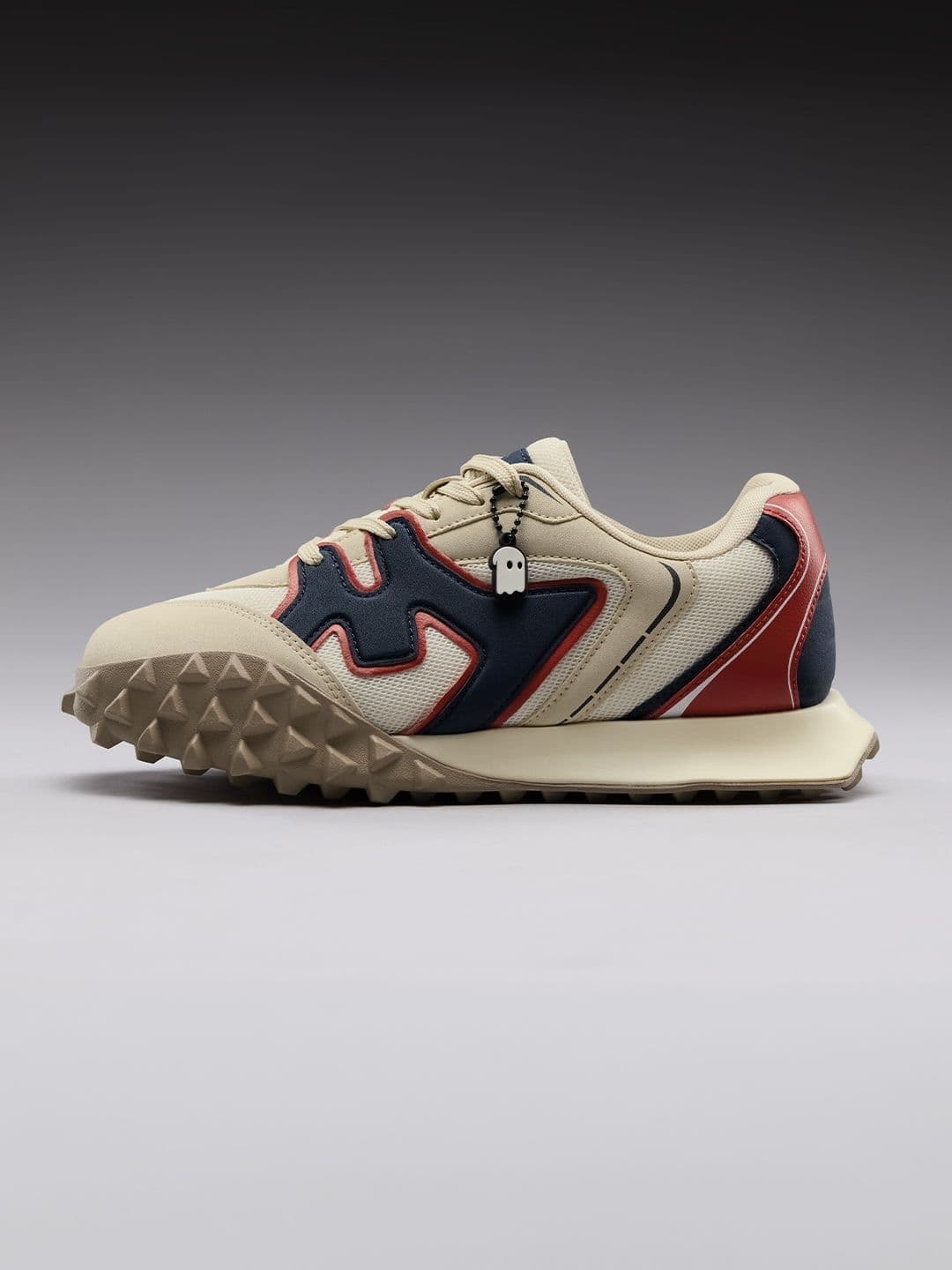 The Souled Store The Souled Store Men Beige Low Top Sneakers
