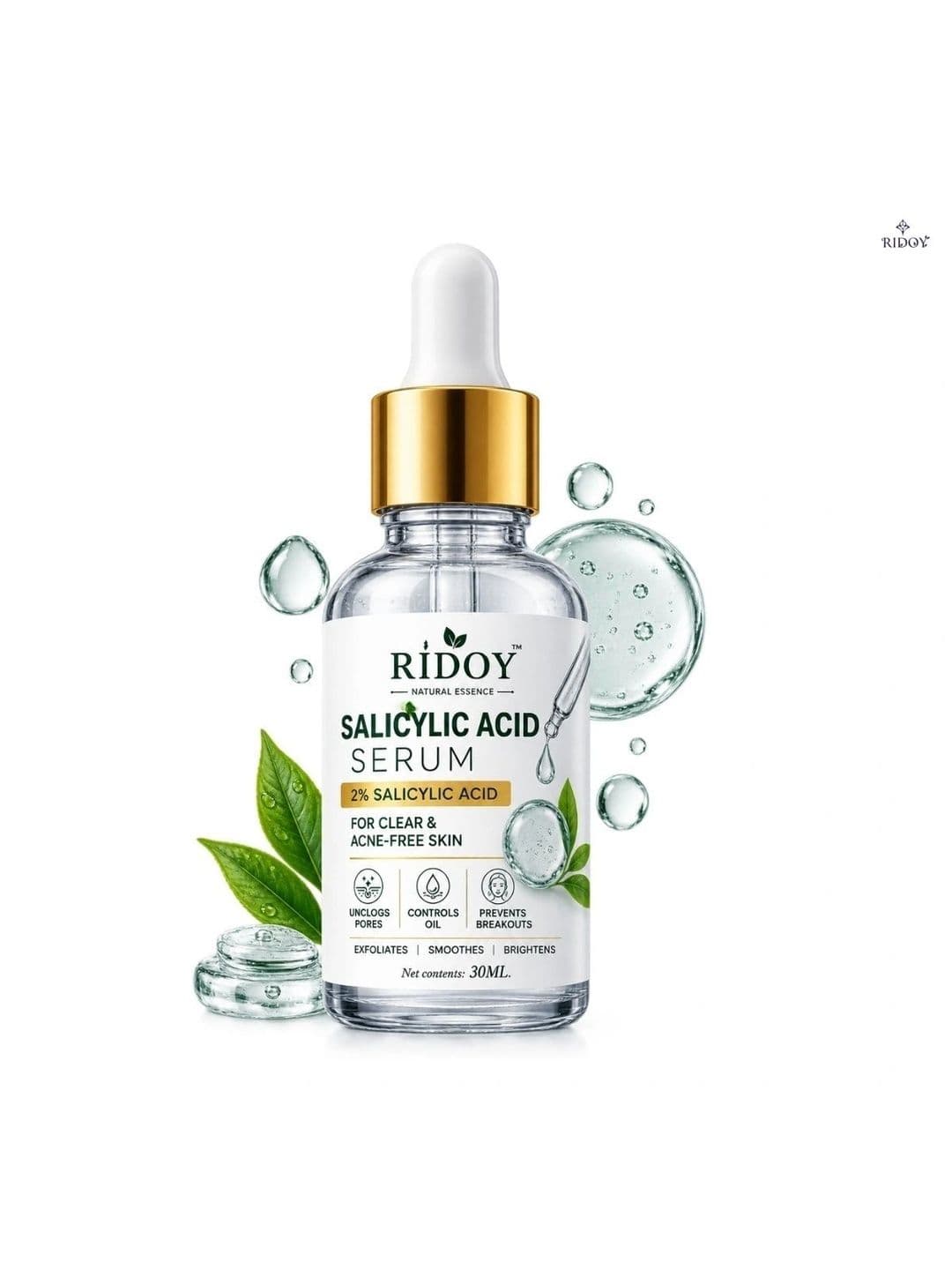 ridoy ridoy 2% Salicylic Acid Face Serum - 30 ml