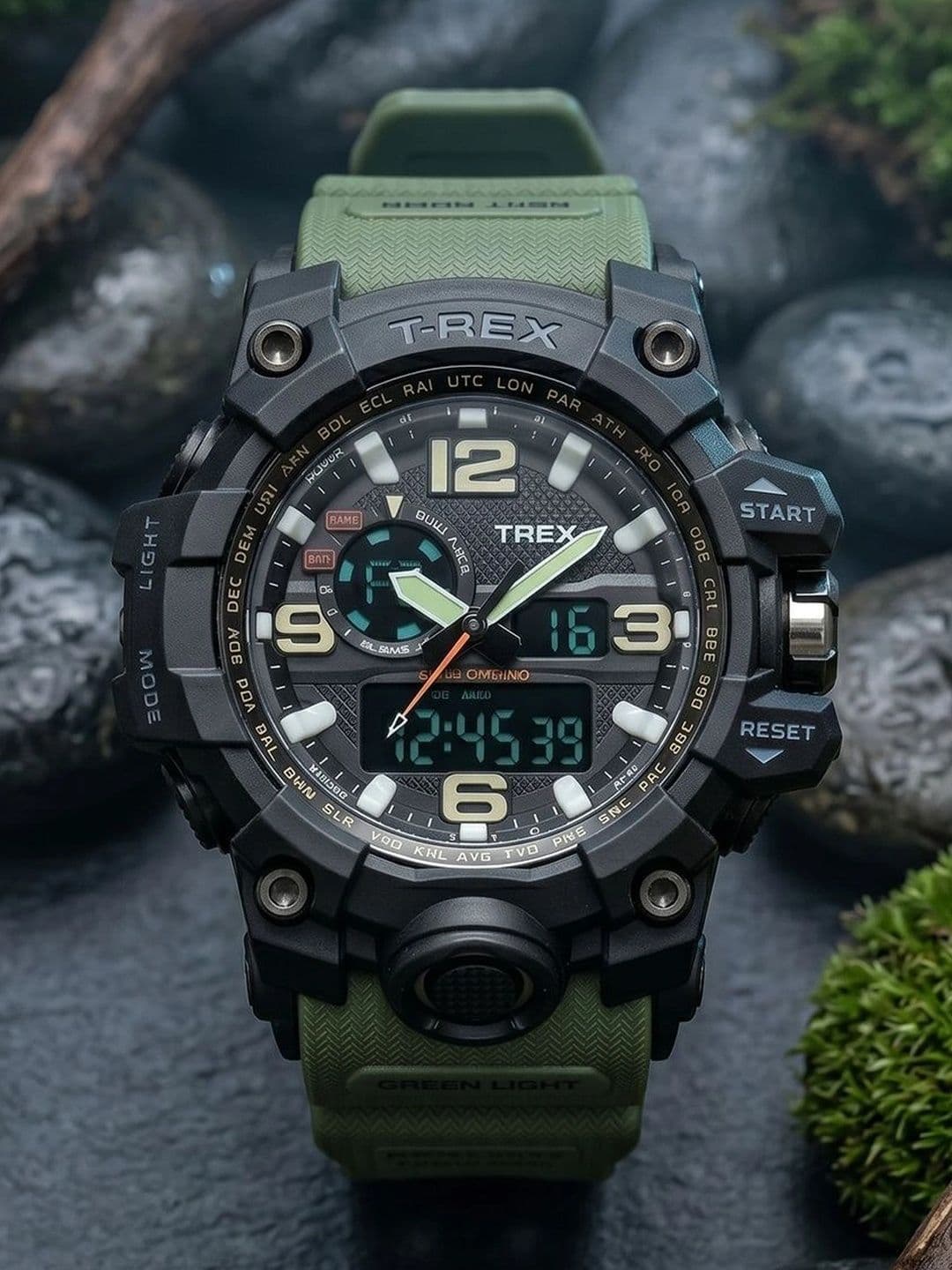 TREX TREX Men Dial & Straps Analogue and Digital Watch 1155_GREEN_TR1