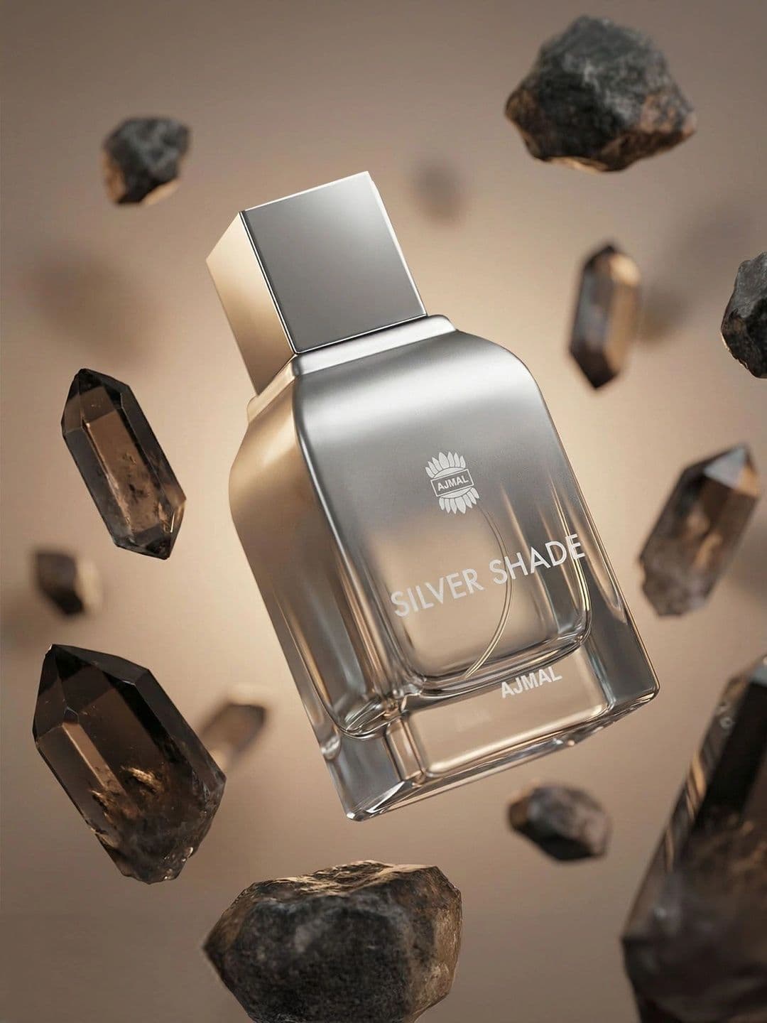 Men Silver Shade EDP 100 ml Ajmal Men Silver Shade Long Lasting EDP Perfume - 100ml - Citrus Fragrance