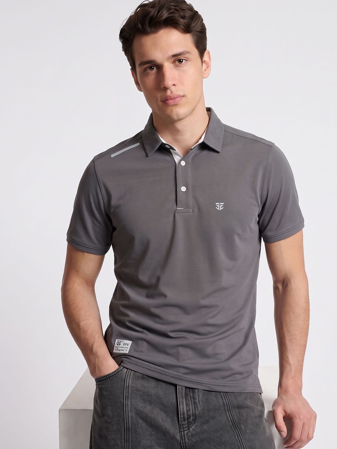 FIFTY TWO FIFTY TWO Polo Collar T-shirt