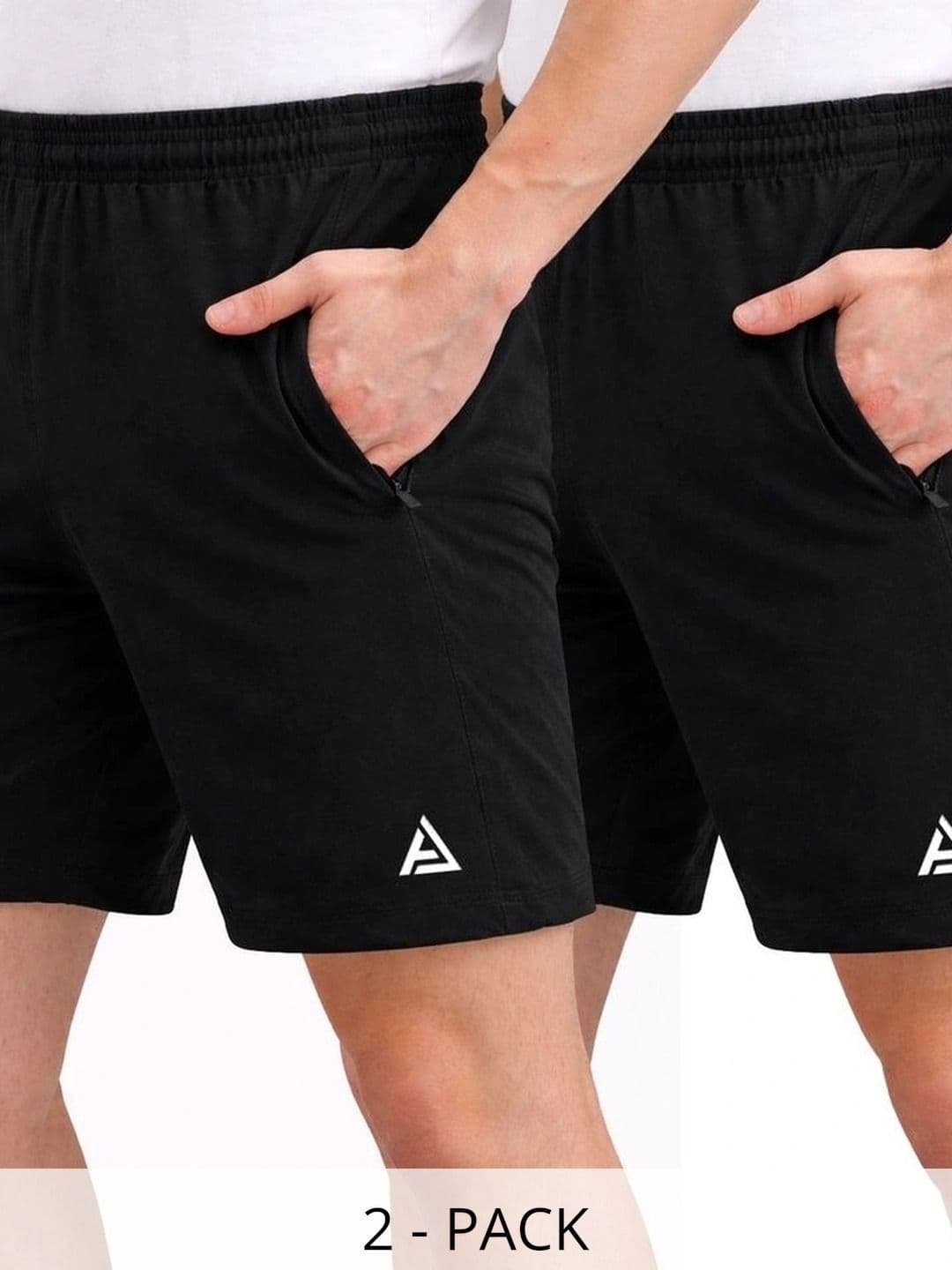 AVOLT AVOLT Men Pack of 2 Training or Gym Shorts