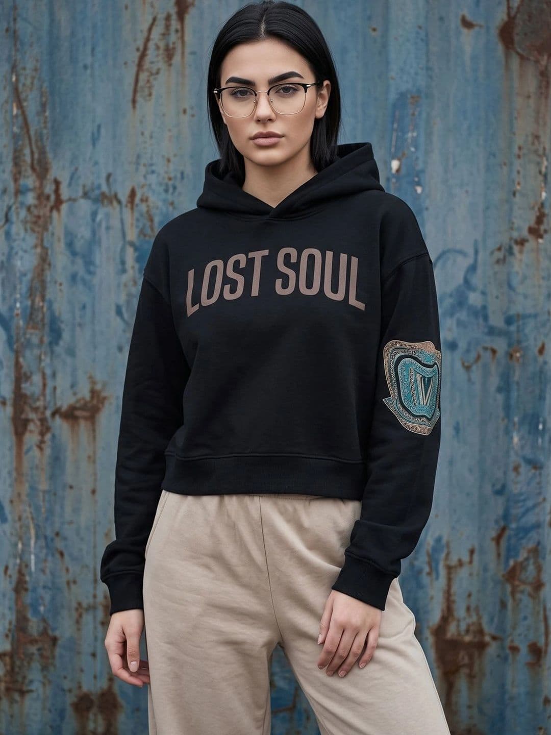 HELLCAT HELLCAT Women Printed Hooded Sweatshirt