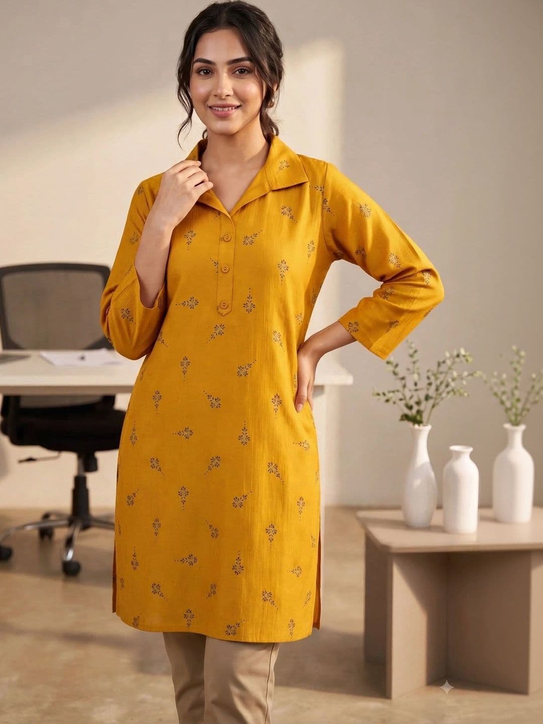 Kasendra Kasendra Women Ethnic Motifs Printed Kurta