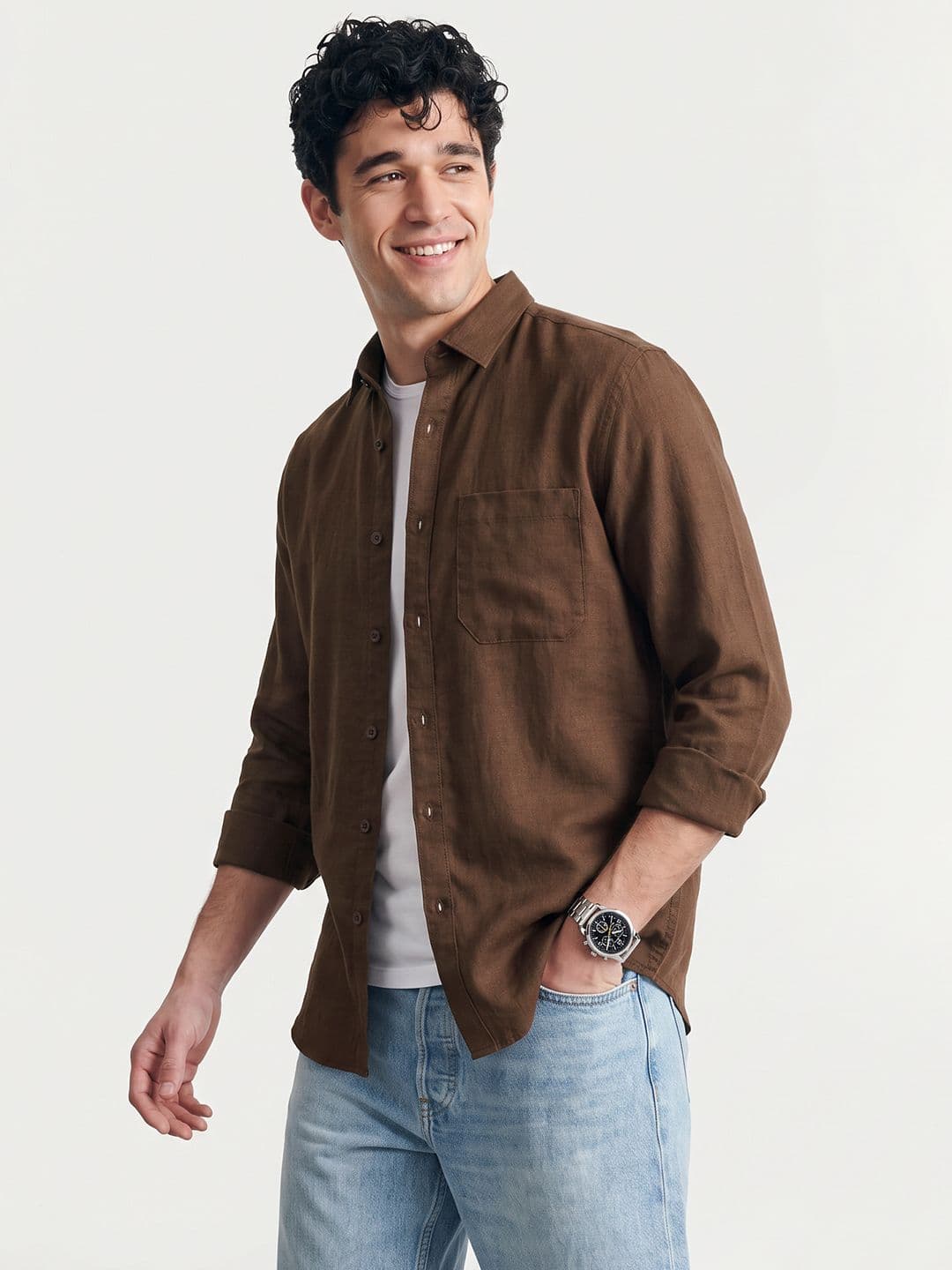 Mast & Harbour Mast & Harbour Regular Fit Casual Shirt