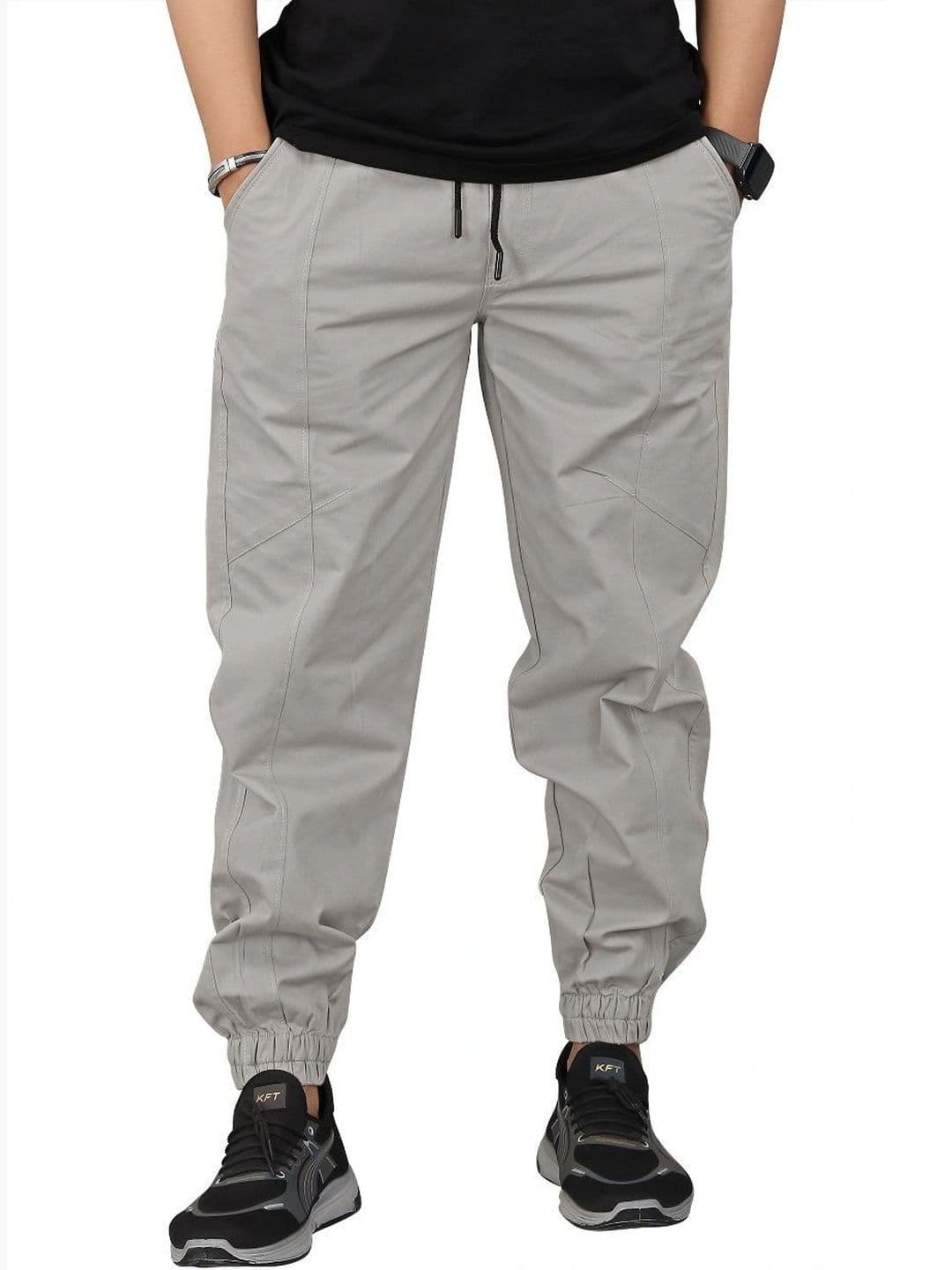 COTTON CLIQUE COTTON CLIQUE Men Regular Fit Cotton Training Joggers