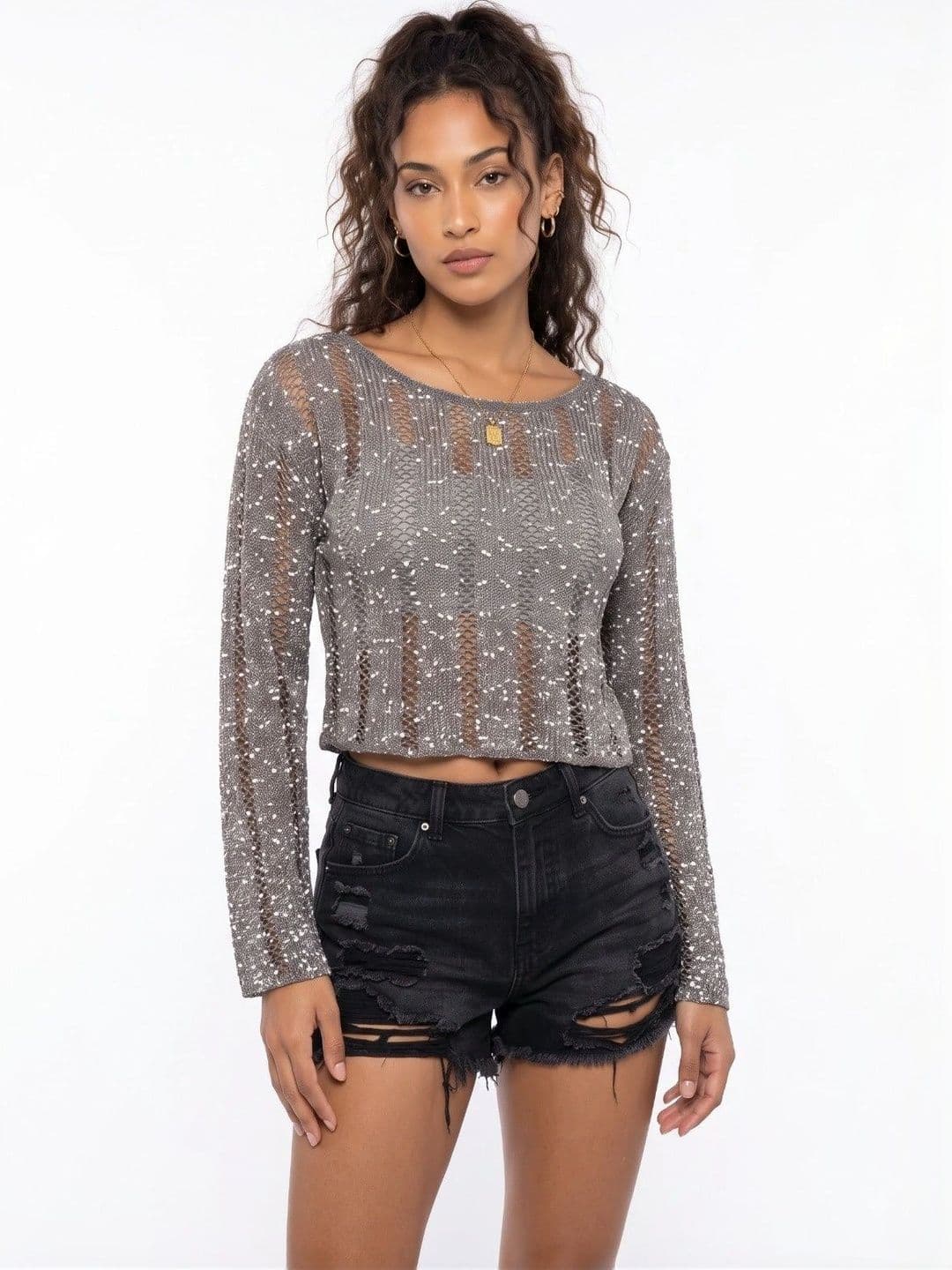 glitchez glitchez  Women Crop Top