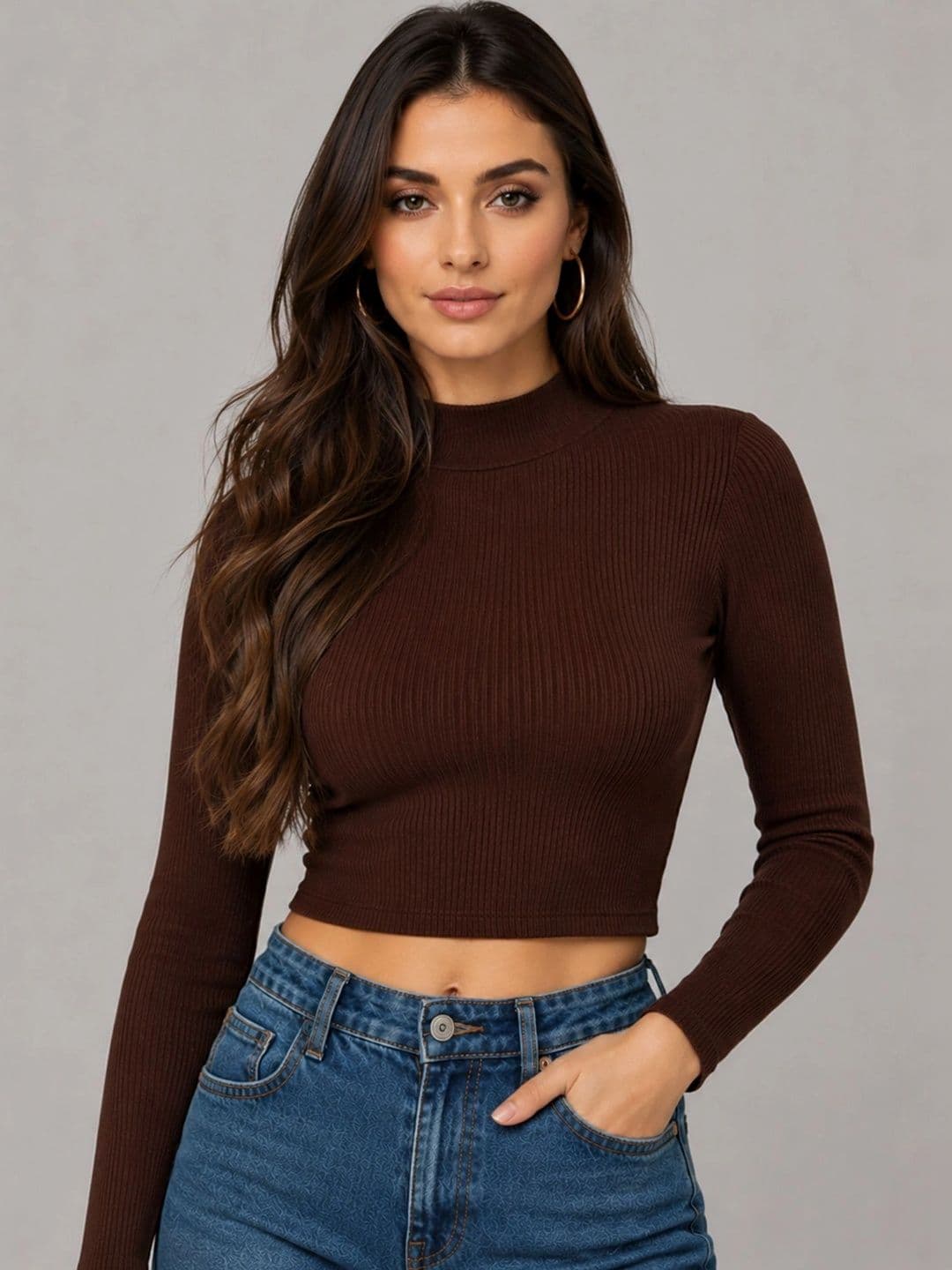 YONGE YONGE Women Crop Top