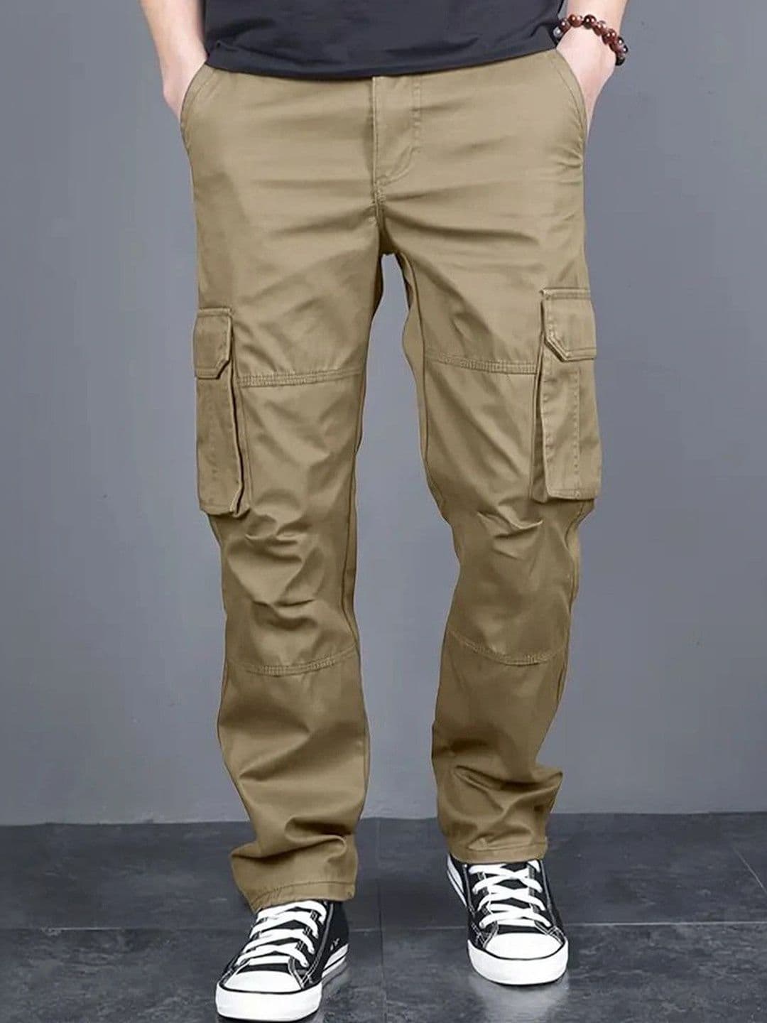 VOMIX VOMIX Men Original Easy Wash Cargos Trousers