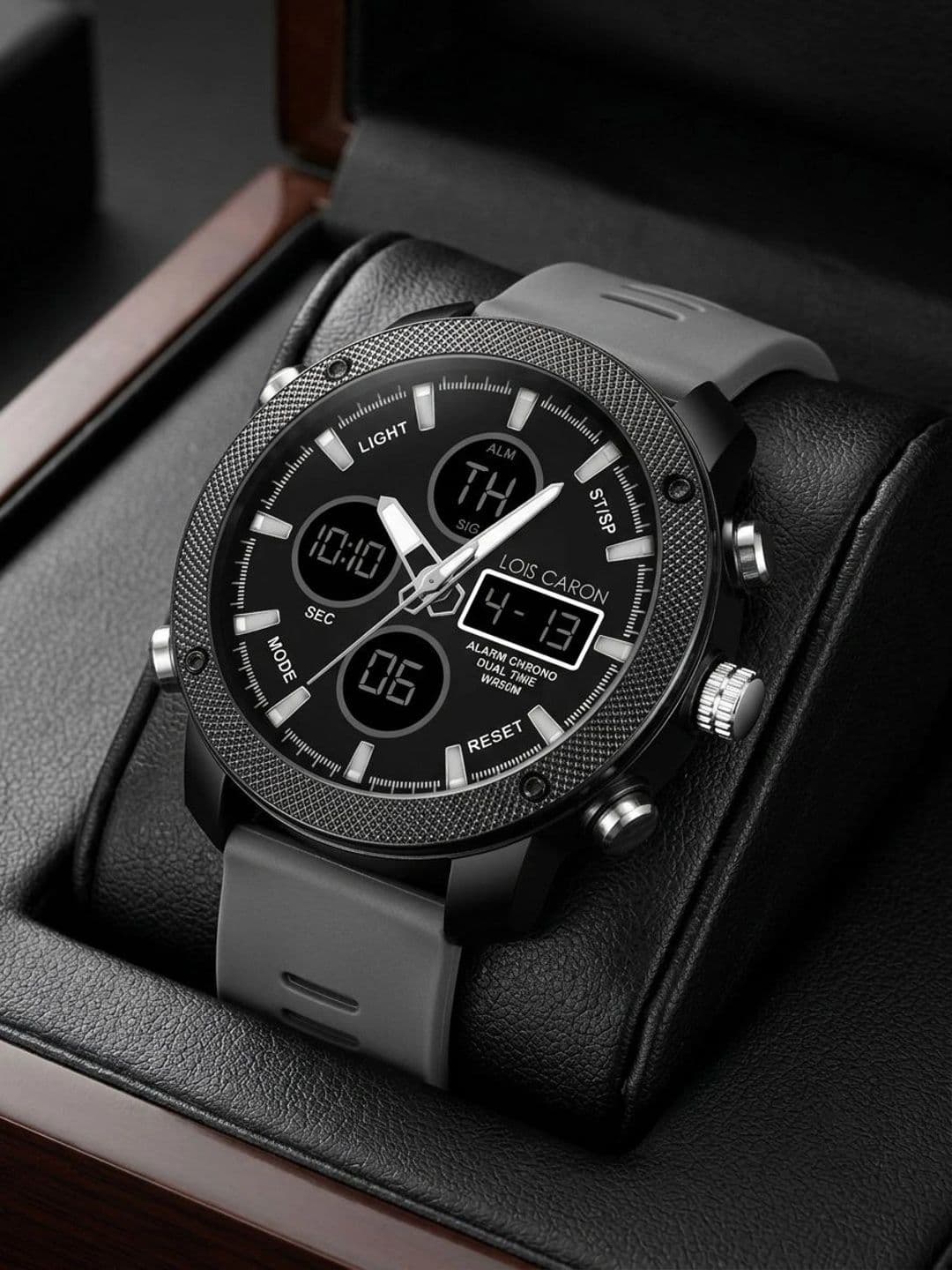 LOIS CARON LOIS CARON Men Dial & Straps Analogue and Digital Multi Function Watch LCDA8039
