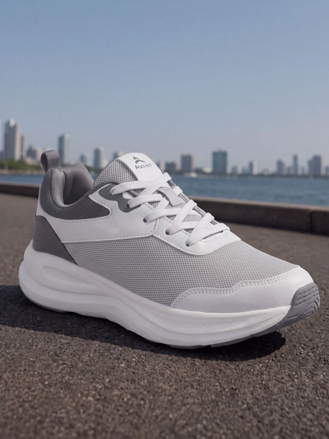 AVANT AVANT Women Cloud Stride Running Shoes - Lt.Grey