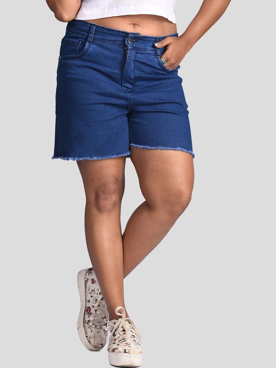 Moda Rapido Moda Rapido Women Denim Shorts