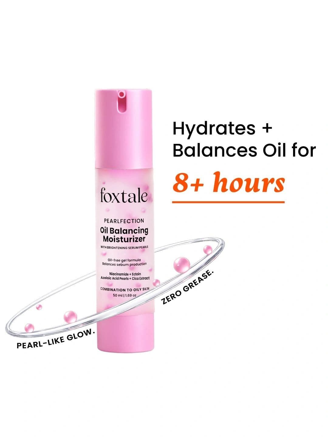 Oil Balancing Moisturizer-50ml FoxTale Oil Balancing Moisturizer With Niacinamide - 50 ml