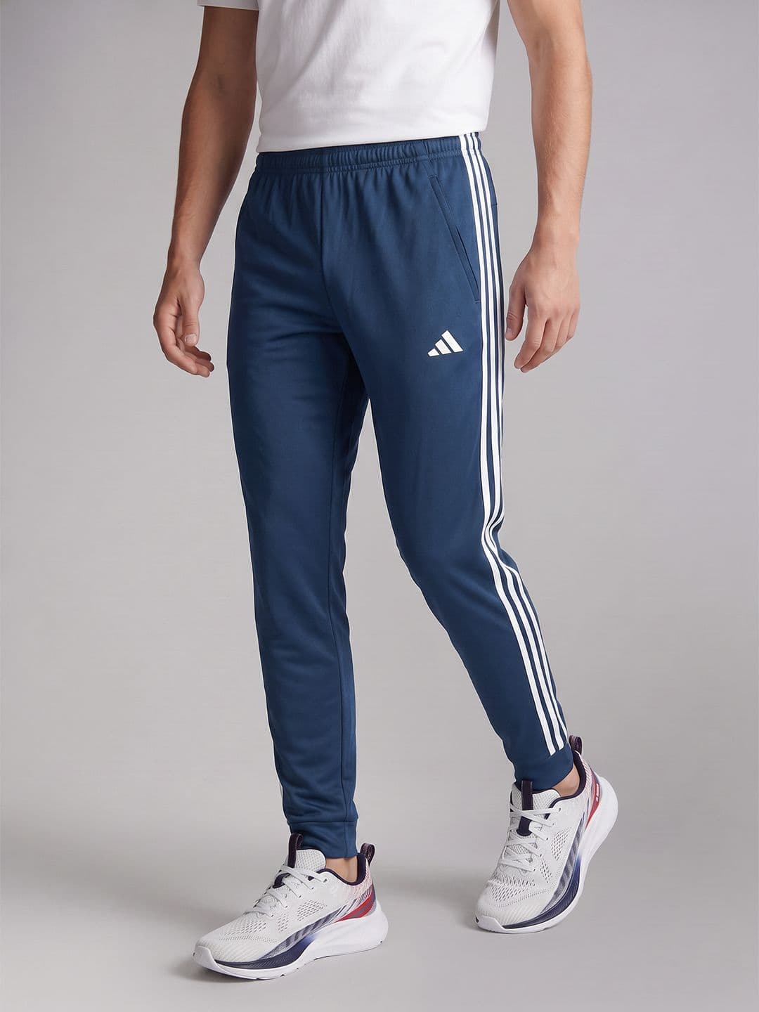 ADIDAS ADIDAS Men Brand Logo Striped Training Joggers