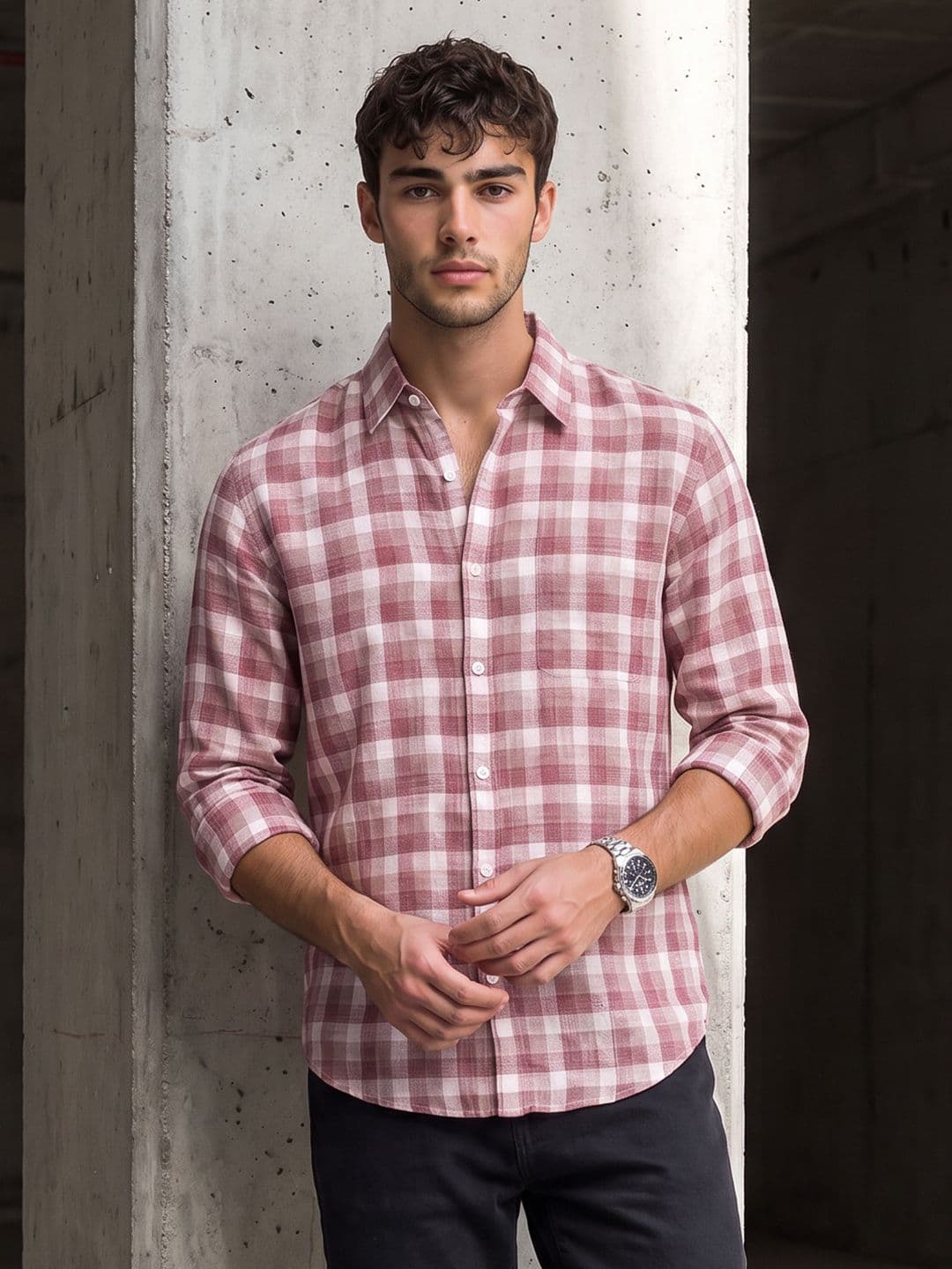 Roadster The Roadster Life Co. Checked Casual Shirt