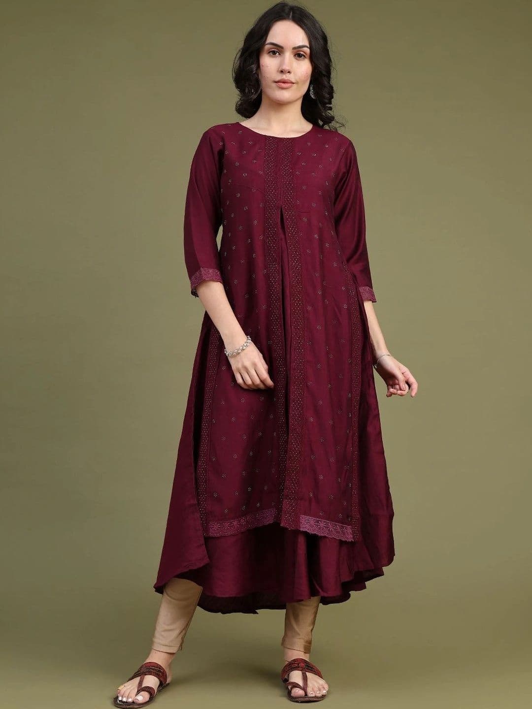 V-Mart V-Mart Women Embellished Kurta
