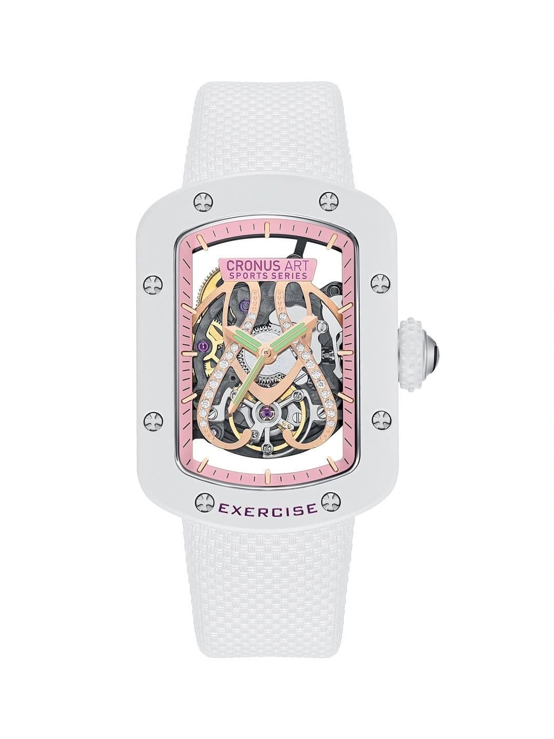 Cronus Art Cronus Art Women Skeleton Dial & Straps Analogue Automatic Motion Powered Watch CM017-011