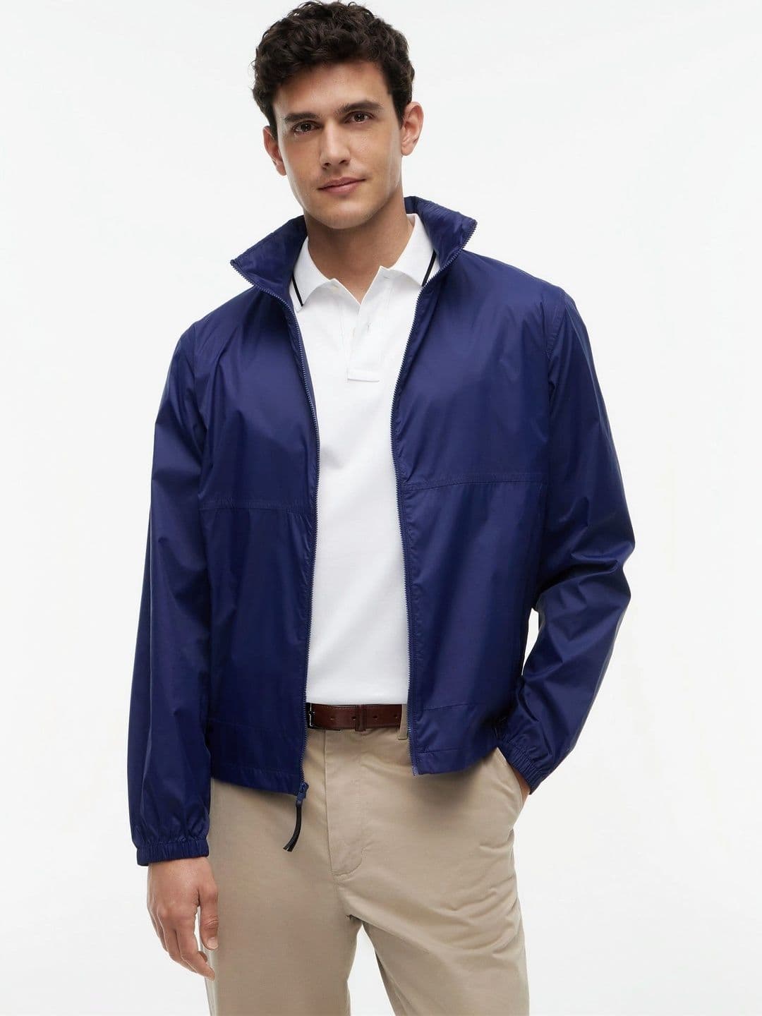 Men Nylon Jackets Tommy Hilfiger Men Open Front Jacket