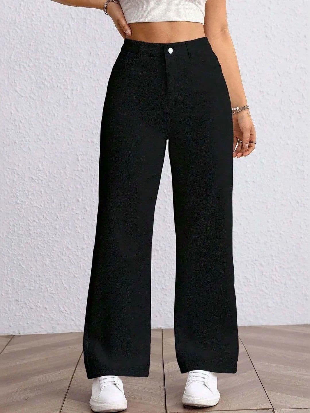 SHIRODHARI SHIRODHARI Women Straight Fit Low-Rise Jeans