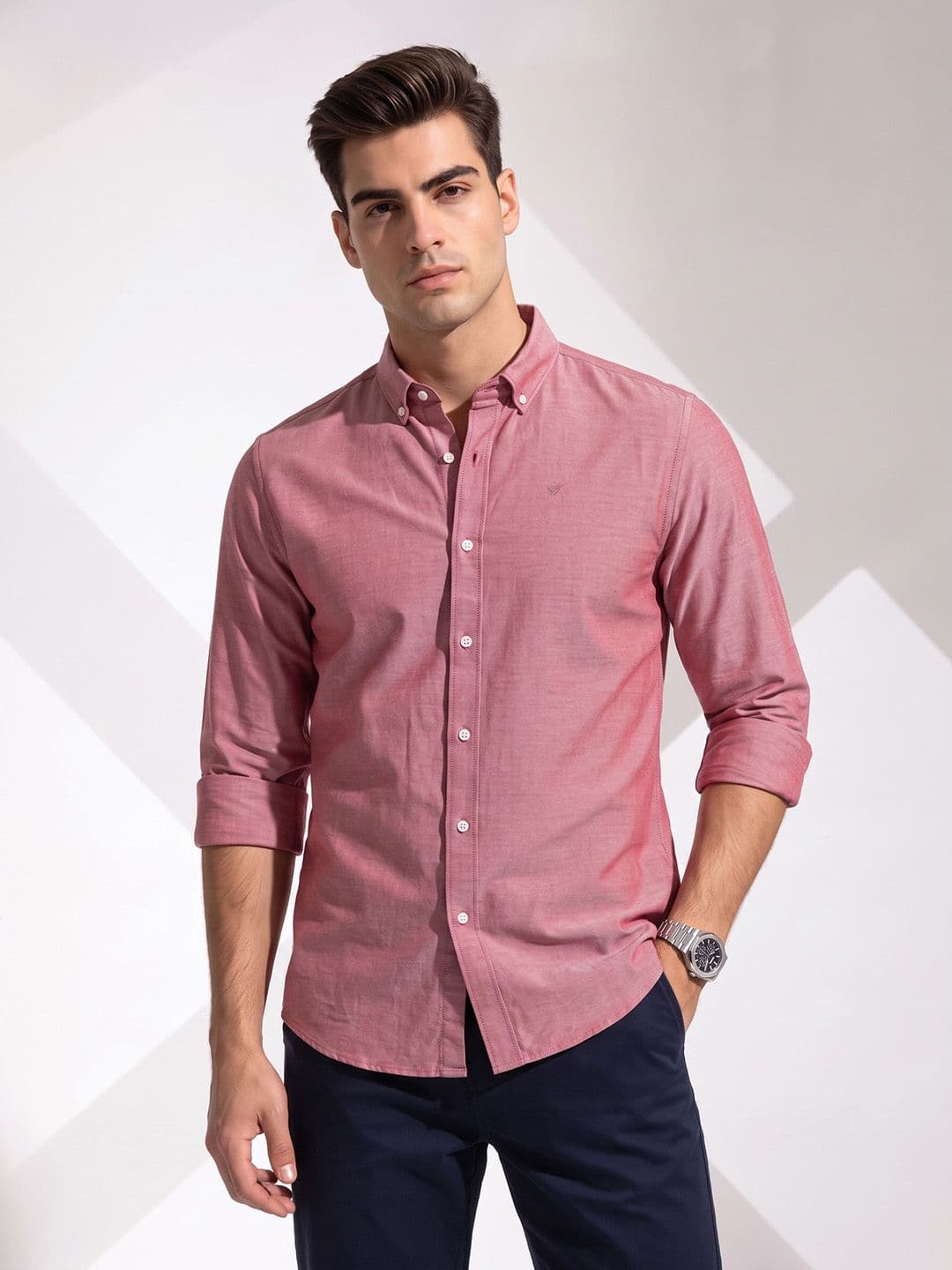 INVICTUS INVICTUS Button-Down Casual Shirt