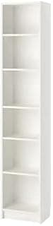 Ikea Billy Engineered Wood, Fibreboard Book Case (White, 40x28x202 cm)