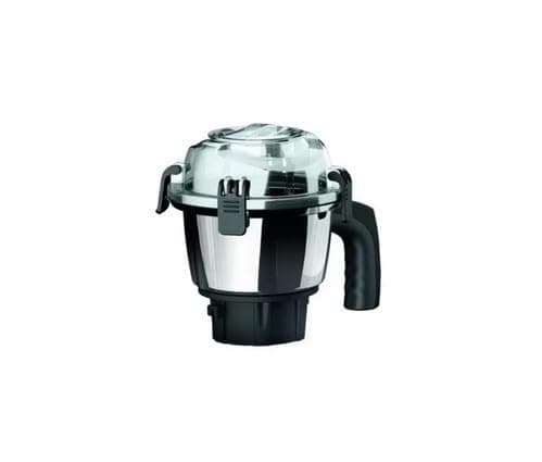 Delta Mart Stainless Steel Chutney Jar (400ml) – Replacement Small Jar Compatible with Bosch Mixer Grinder | Durable & Efficient Jar for Grinding and Mixing