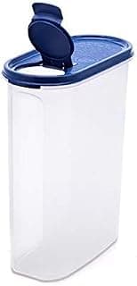 Signoraware Modular Cereal BPA Free Plastic Multipurpose Container | Microwave & Dishwasher safe | Airtight & Leakproof | Kitchen & Pantry Storage | Ideal for Sugar, Rice & Nuts (ModBlue | 2.3 Ltr)