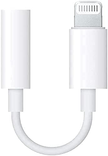 Sounce 3.5 mm Headphone Jack Adapter Connector Only Supports Music Control Audio Adapter for iPhone 13Mini 13 13 Pro 13 Pro Max 12Mini 12 12 Pro 12 Pro Max iPhone 11 11 Pro
