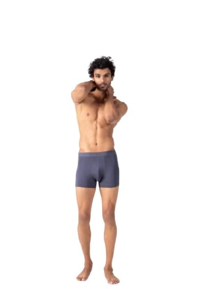 HIELABS Micromodal Pouch Underwear for Men | Regular Fit Trunk | Ultra Soft & Breathable | Anti Odour | Ultrasoft Waistband | Men AllDayFit | Pack of 1 | Sizes S, M, L, XL, 2XL,3XL,4XL,5XL