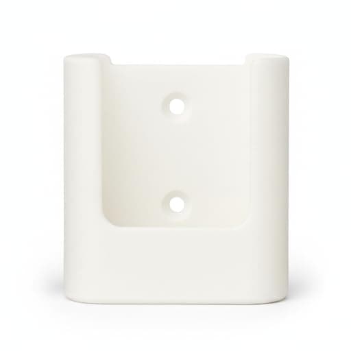 FUN FRY AC Remote wall Mount Remote Holder Stand only Compatible with Samsung AC Remote Control Made with PLA Biodegradable Materail (White)