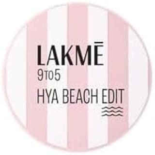 Lakme 9to5 Hya Matte, Beach Edit Cushion Foundation, C 100-Cool Ivory, Matte Finish, Buildable Coverage, SPF 40, 12 gm