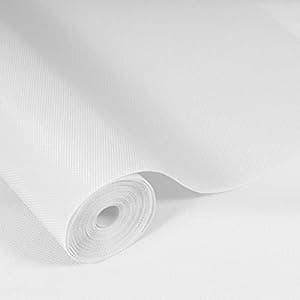 KayJen Ethylene Vinyl Acetate (45 cm X 5 m) Frosty White Food Grade EVA Anti Slip MatSheet for Fridge, Kitchen, Drawer, Shelf Liner, Table (Diamond Texture, Frosty White)