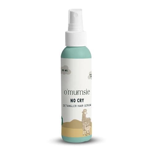 omumsie - Detangler Hair Serum For Kids, Extra Moisturizing For Curly Hair Keeping Hair Frizz-Free & Soft As Silk Neroli Oil & Grapeseed Oil With Silk Proteins, 50ml | Pack of 1