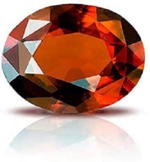 Gomed Stone Brown Crystal Oval Cut African Hessonite Garnet Gemstone