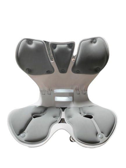 swabs® Foldable Lumbar Support Chair with Back Posture Corrector Cushion for Office Chair and Wrap & Waist Protection Portable Orthopedic Posture Corrector Seat