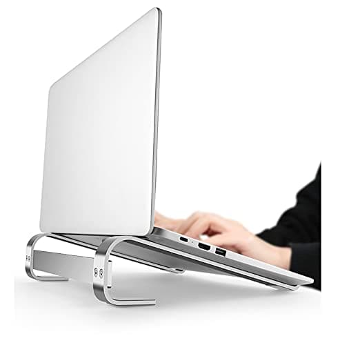 Gadget Wagon Laptop Stand for Table Alumunium, Suits 13 14 15.6 inch notebooks