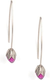 Shaya by CaratLane 925 Silver Oxidised Rise Above Hate Earrings Gifts for Womens & Girls