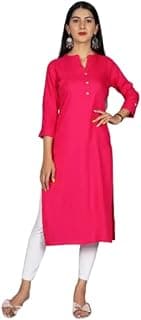 Black Straight Kurta for Women's