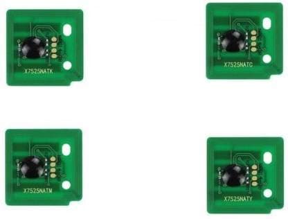 Dotpot Toner CHIP for for USE in XEROX WORKCENTRE 7525/7530 / 7535/7545 / 7556/7830 / 7835/7845 / 7855 Copier 220V Cyan MAJENTA Yellow Black Color Toner CHIP
