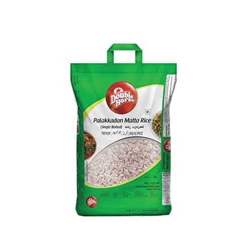 Double Horse Matta Red Rice | Single Boiled Red |Ukade | Kerala Traditional | Export Quality (5kg)