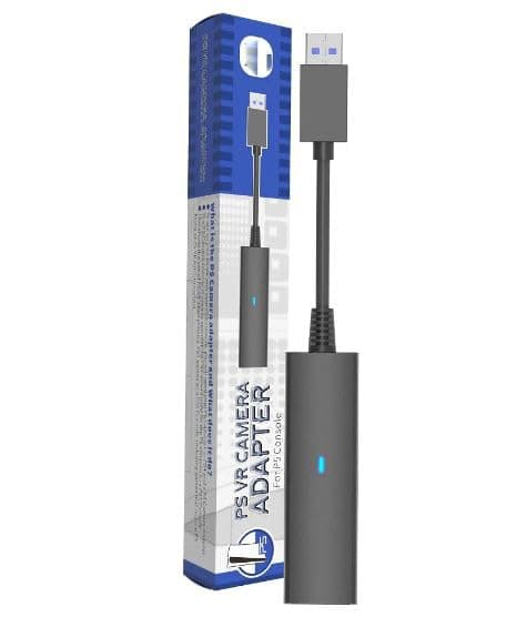 New World USB3.0 PSVR Camera Adapter for PS5 Console, for Using PlayStation VR on PlayStation 5, PS4 PSVR Converter Cable