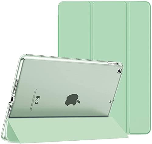MOCA Compatible Smart flip Cover case for Apple iPad 9.7 inch 2017 2018 iPad 5th 6th Generation A1893 A1954 A1822 A1823 Smart case Cover (iPad 9.7 inch 2017/2018 Launched, Light Green)