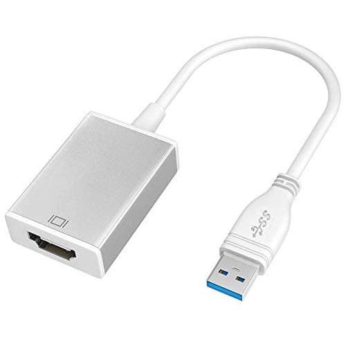 Tobo USB to HDMI, USB 3.0 to HDMI Adapter with HD 1080P, Video Audio Graphics Converter for HDTV, Compatible with Windows 7/8/10 PC [Not Support Mac/Vista] TD-777UG