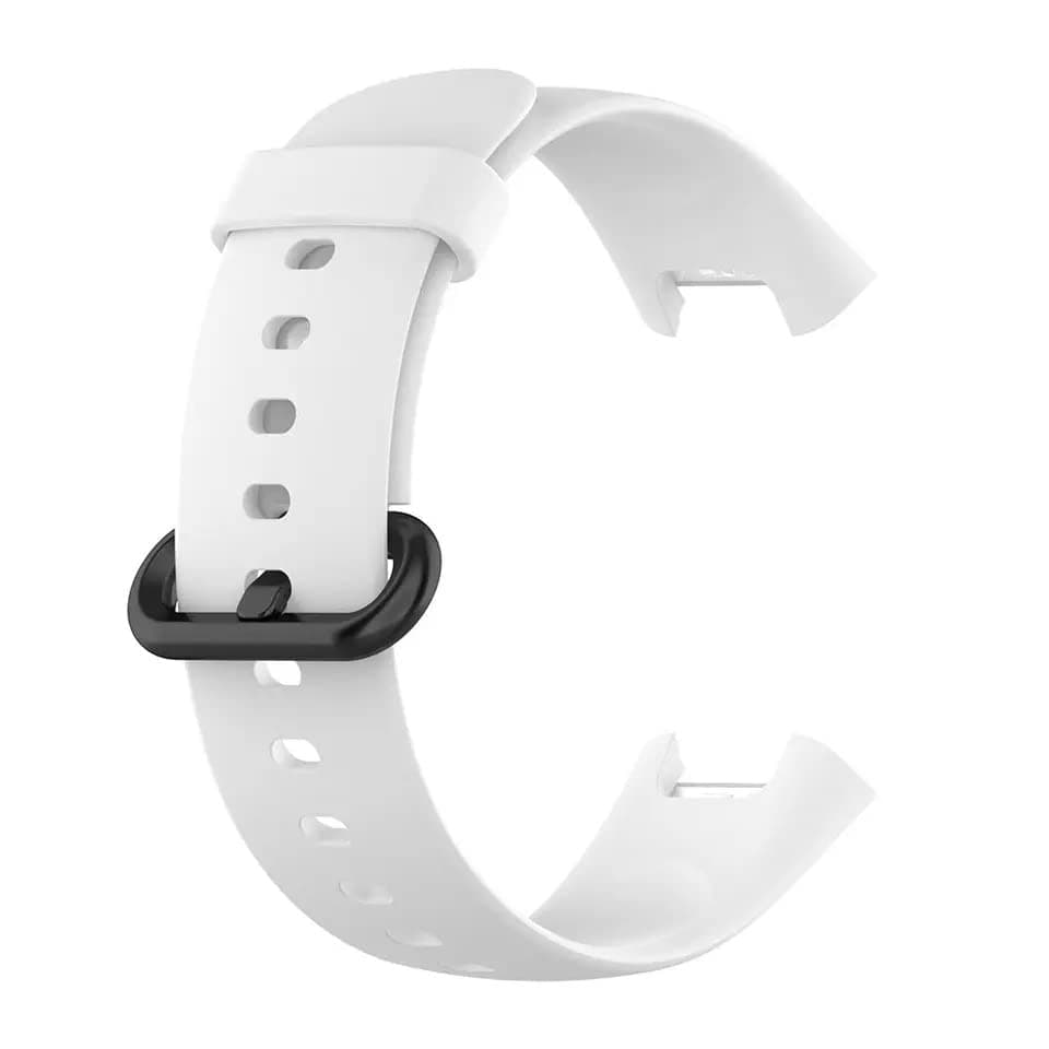 HUMBLE Soft Silicone Strap for Redmi Watch 2 Lite & Redmi GPS Smart Watch, Secure Buckle Lock Band, Sweat & Water Resistant, Flexible Lightweight Replacement Wrist Strap for Men & Women