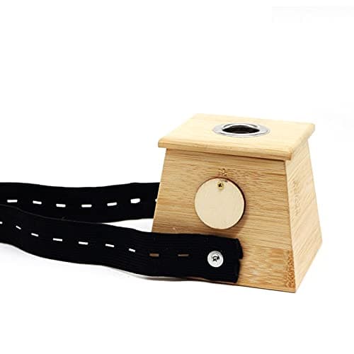 ACS Moxibustion (Moxa) Box With Single Hole Roller Stick Holder