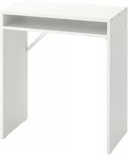 Ikea TORALD Compact Computer Desk, White, 65x40x75 cm, with Storage Shelf