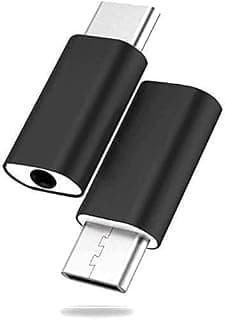 One Plus Stereo Jack Splitter Type C to 3.5mm Audio Jack, car Audio Connector USB Type c, Headphone Converter Cable Compatible for Oneplus 12/12R 11/11R 10pro/10T/10R 9 9t 7 7pro 7t 6t Nord CE