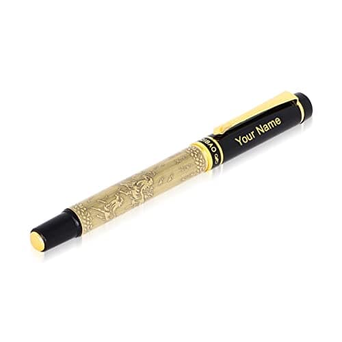 Roshfort Customized Gifting Personalized Signature Pen With Name Print Engraved Pen Gift For Employees,Lover,Professional Corporate Send Detail Whatsapp +91 9631056748, Ink Color-Blue