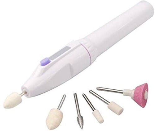 Renesmee 7 In 1 Art Tip Electric Nails Decorator Salon Sharper Grinder Drill Machine Polish Manicure Pedicure Grooming Tool Kit